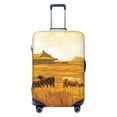 thumbnail image 1 of Haiem Western Cowboy Ranch Luggage Cover Printed Suitcase Covers for Luggage Elastic Washable Suitcase Protector Fits 18-32 Inch Luggage-X-Large, 1 of 8
