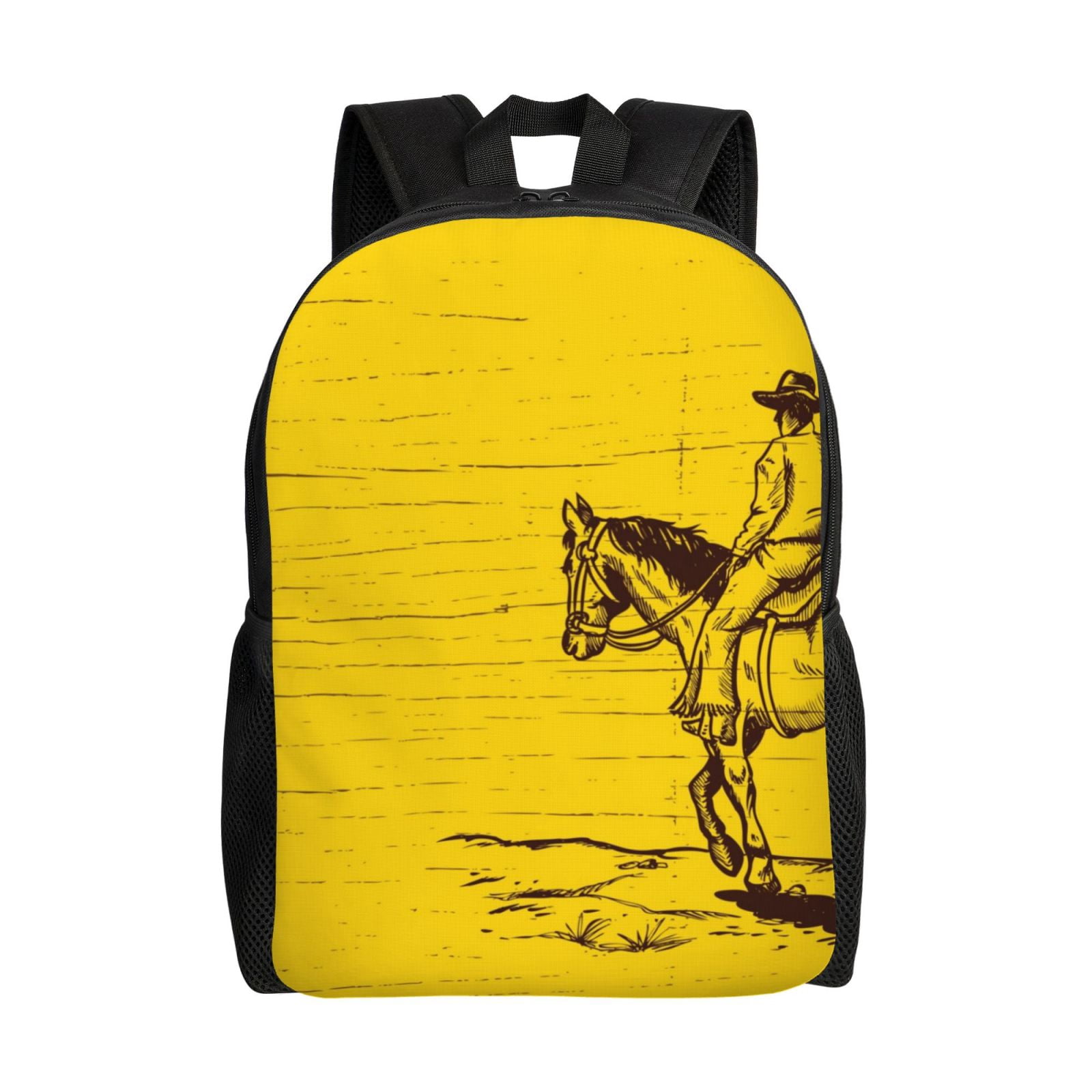 Western Rodeo Backpack Haiem Western Desert Cowboy 1 Backpack - Stylish and Durable 15-inch ...