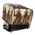 thumbnail image 1 of Haiem Western Rabbit Cowboy Print Toaster Covers 4 Slice Wide Slot,Bread Dust Cover & Fingerprint Protection,Bread Machine Cover,Appliance Covers, 1 of 7
