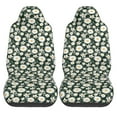 thumbnail image 1 of Haiem White Daisies and Bee Printed Car Seat Covers Set of 2, Universal Fit Car Seat Covers,Protective Seat Covers,Comfortable Car Seat Covers, Easy Installation Seat Covers, Vehicle Seat Covers, 1 of 9