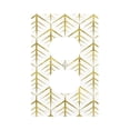 thumbnail image 1 of Haiem White And Gold Geometry Pattern Decorative Wall Plates, 1-Gang 5.0" x3.0", Unbreakable Thermoplastic Faceplate Cover for Decorator Receptacle Outlet & Switch-Style S, 1 of 6