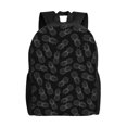 thumbnail image 1 of Haiem White Pineapples Backpack - Stylish and Durable 15-inch Laptop Backpack with Waterproof Oxford Fabric, 1 of 8