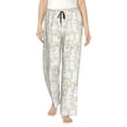 thumbnail image 1 of Haiem White Rabbit Women's Pajama Pants Ultra Lightweight Pjs Bottoms Sleepwear Bottom Pants With Pocket Drawstring-XX-Large, 1 of 7