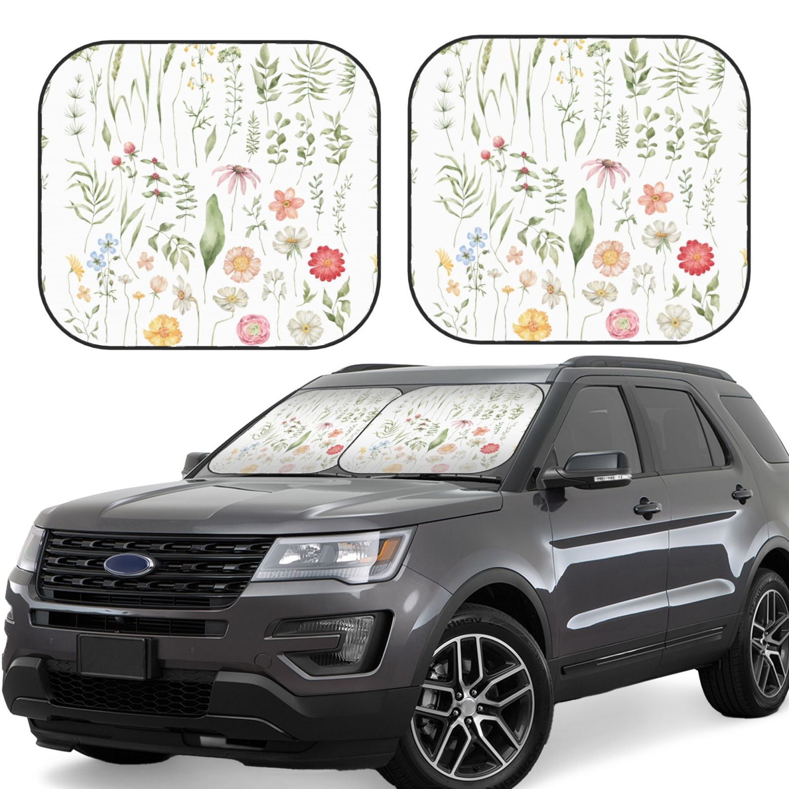 Weir Ancient Tartan Car Sun Shade - 2 Pieces