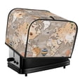 thumbnail image 1 of Haiem World Map With Animals Print Toaster Covers 4 Slice Wide Slot,Bread Dust Cover & Fingerprint Protection,Bread Machine Cover,Appliance Covers, 1 of 7