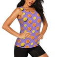 thumbnail image 1 of Haiem Yellow Lemon And Orange Workout Tank Tops for Women, Athletic Sports Slim-Fit Tank Tops, Compression Sleeveless Dry Fit Shirts,Athletic Shirt-Medium, 1 of 9
