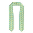 thumbnail image 1 of Haiem Yellow Lemon Pattern Graduation Stole 2024 | Premium Satin Sash for Graduation Ceremony, 1 of 7