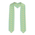 thumbnail image 1 of Haiem Yellow Lemon Pattern Graduation Stole 2024 | Premium Satin Sash for Graduation Ceremony, 1 of 7