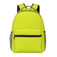 thumbnail image 1 of Haiem Yellow Printed School Backpack,Casual Travel Lightweight Backpack,Durable Comfortable Multifunctional Backpack,Laptop Backpack, 1 of 5