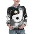 thumbnail image 1 of Haiem Yin And Yang for Women's Fashion Hoodies & Sweatshirts with Kangaroo Pocket,Hooded Sweatshirt with Eye-catching Drawstrings-X-Large, 1 of 7