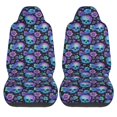 thumbnail image 1 of Haiem blue daisy Skull flower Printed Car Seat Covers Set of 2, Universal Fit Car Seat Covers,Protective Seat Covers,Comfortable Car Seat Covers, Easy Installation Seat Covers, 1 of 9