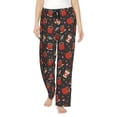 thumbnail image 1 of Haiem coffee mug cup Women's Pajama Pants Ultra Lightweight Pjs Bottoms Sleepwear Bottom Pants With Pocket Drawstring-, 1 of 7
