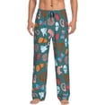 thumbnail image 1 of Haiem cute Skull organ Men's Pajama Pants Ultra Lightweight Pjs Bottoms Sleepwear Bottom Pants With Pocket Drawstring-Medium, 1 of 7
