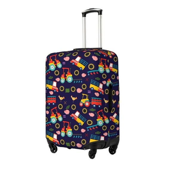 Haiem cute animals Pattern Luggage Cover Printed Suitcase Covers for Luggage Elastic Washable Suitcase Protector Fits 18-32 Inch Luggage-Medium