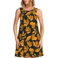 thumbnail image 1 of Haiem fall leaf for Women’s Summer Dresses – Casual Sleeveless Tank Loose Sundress, Lightweight Beach Dress, 1 of 7