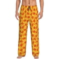 thumbnail image 1 of Haiem fall retro maple leaf Men's Pajama Pants Ultra Lightweight Pjs Bottoms Sleepwear Bottom Pants With Pocket Drawstring-XX-Large, 1 of 7