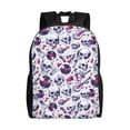 thumbnail image 1 of Haiem music Skull record mike Backpack - Stylish and Durable 15-inch Laptop Backpack with Waterproof Oxford Fabric, 1 of 8