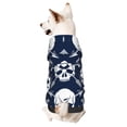 thumbnail image 1 of Haiem white arrow Skull for Winter Dog Hoodie Sweatshirts with Pockets Warm Dog Clothes for Small Dogs Chihuahua-Small, 1 of 7