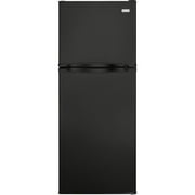 Haier 9.8 Cu. ft. Adjustable Shelves Top-Freezer Refrigerator Model HA10TG21SB in Black Color