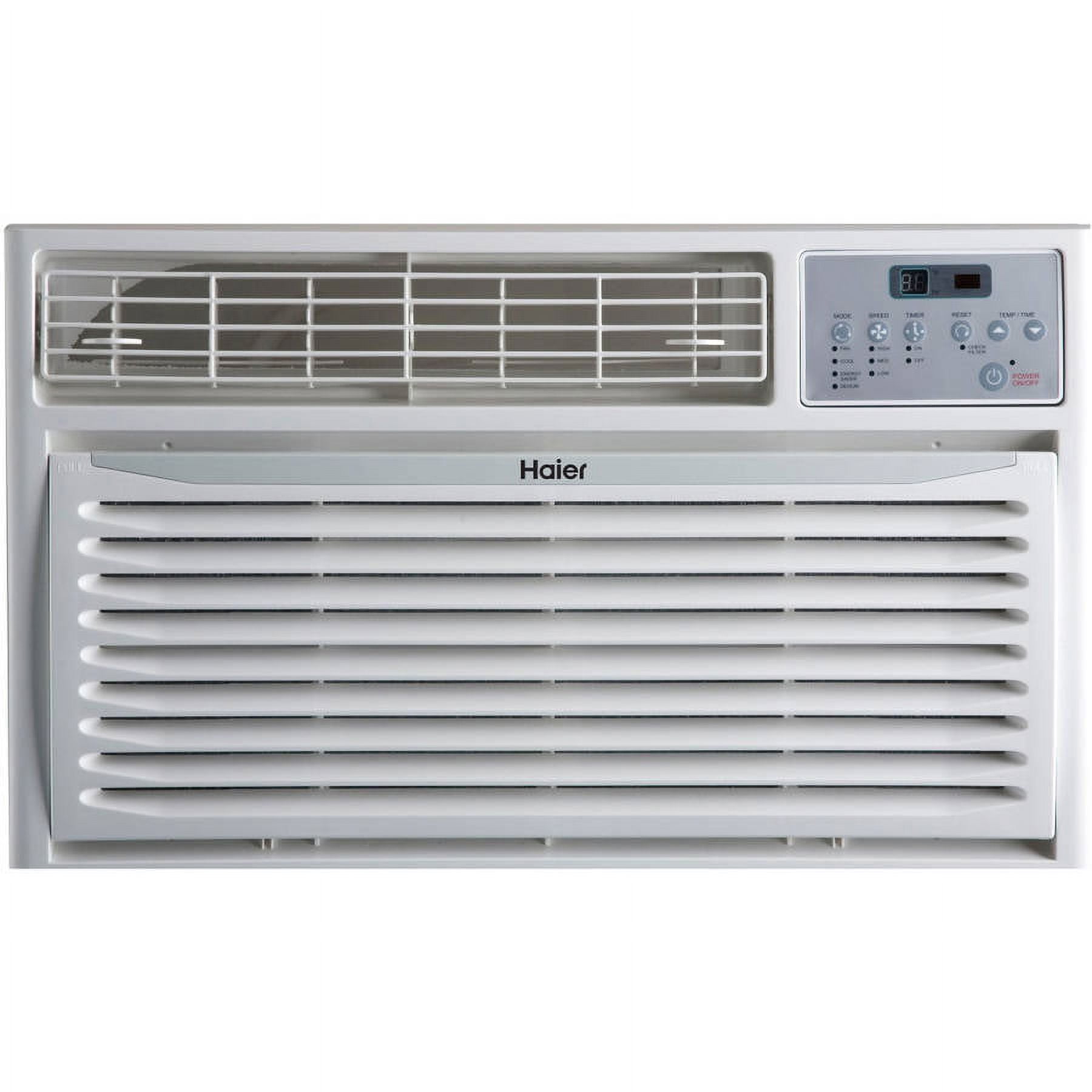 Haier 12,000 BTU ThroughTheWall Air Conditioner, White, HTWR12XCR