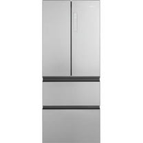 Haier® 14.5 Cu. Ft. 4 Door, Fingerprint Resistant, Counter Depth and Icemaker, Model QJS15HYRFS