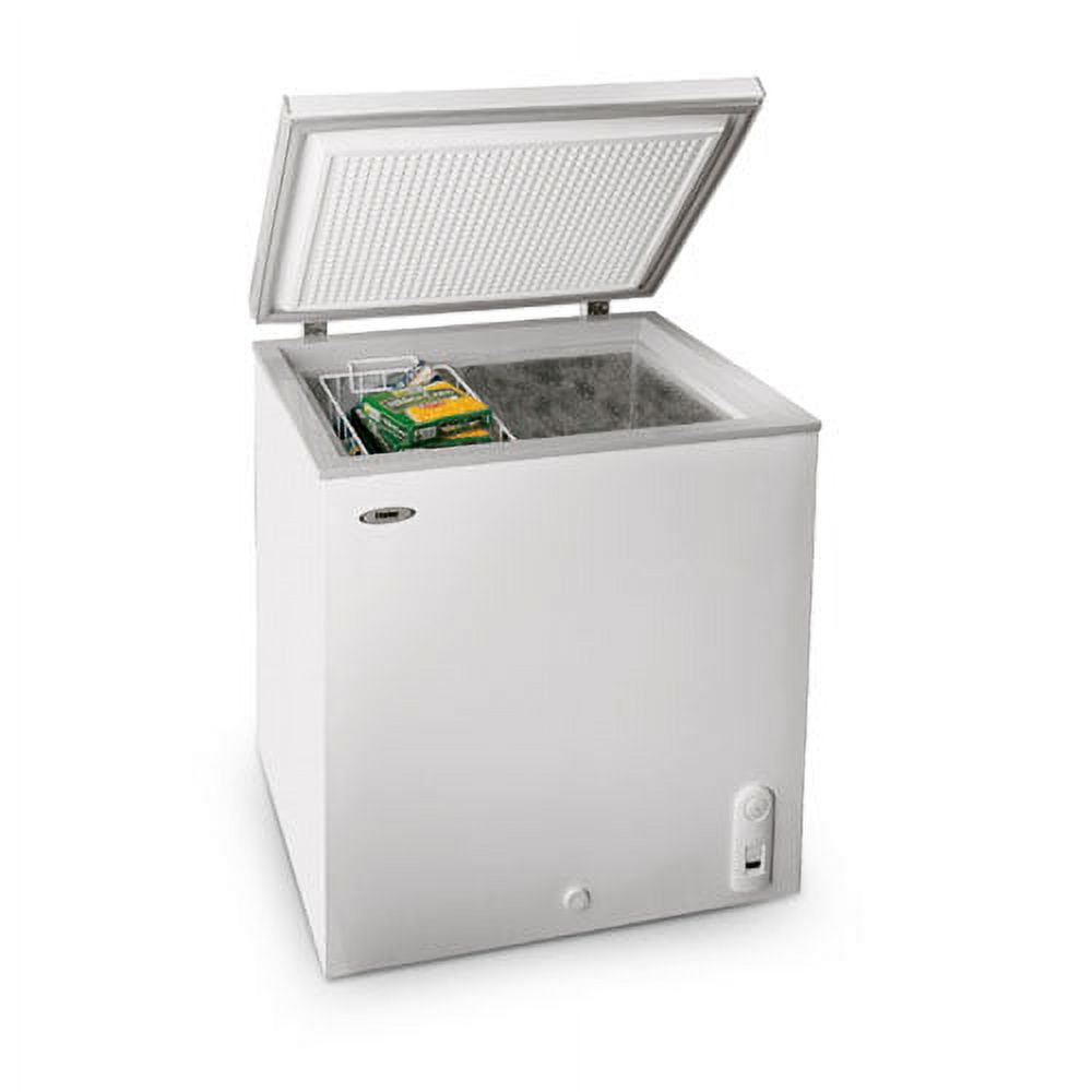 Haier HCM050EC 5.0 Cu. Ft. Capacity Freezer with Removable Basket