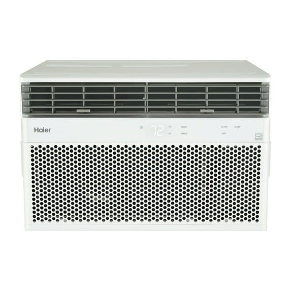 Haier Energy Star 14,000 BTU Smart Electronic Large Rooms up to 700 sq ft. Window Air Conditioner, 14000 115V, White