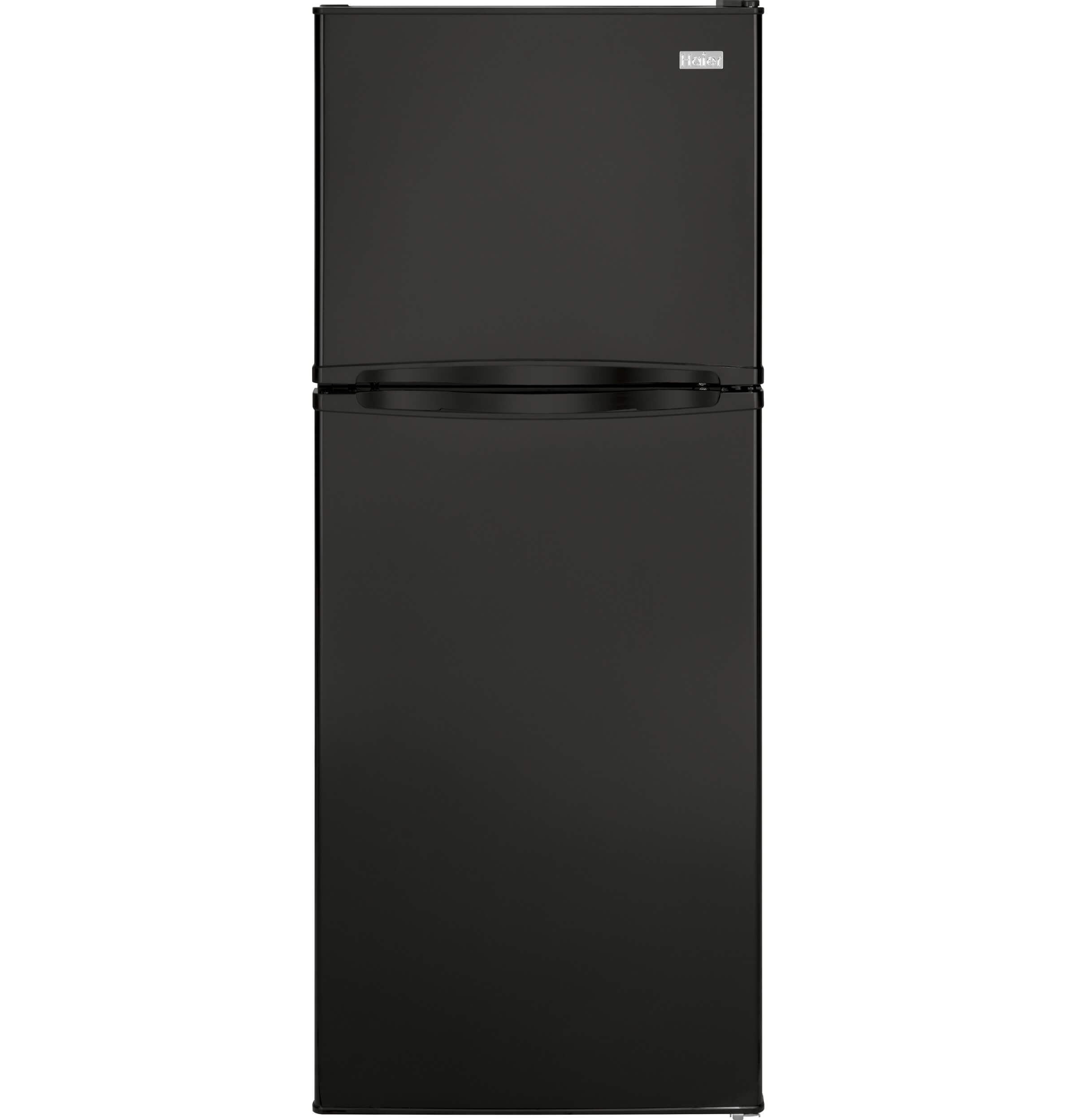 Haier HA10TG21SB 10 Cu. Ft. Black Top Freezer Refrigerator