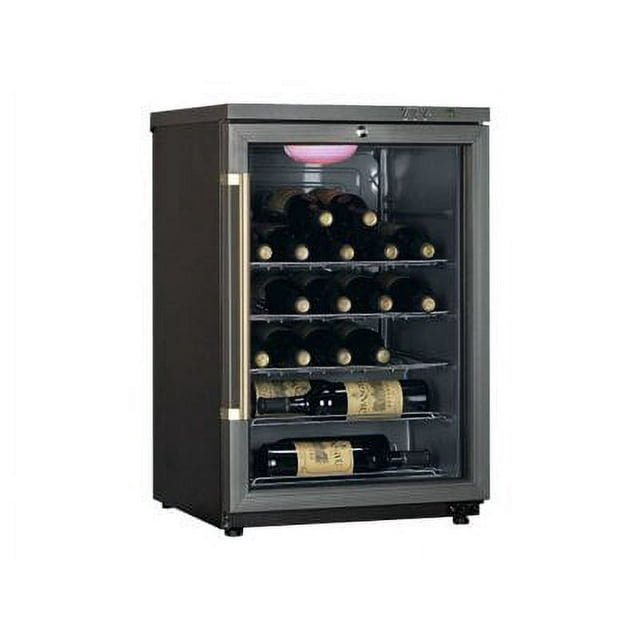 Haier HVF024BBG - Wine cooler - width: 19.9 in - depth: 23.4 in - height: 30.6 in