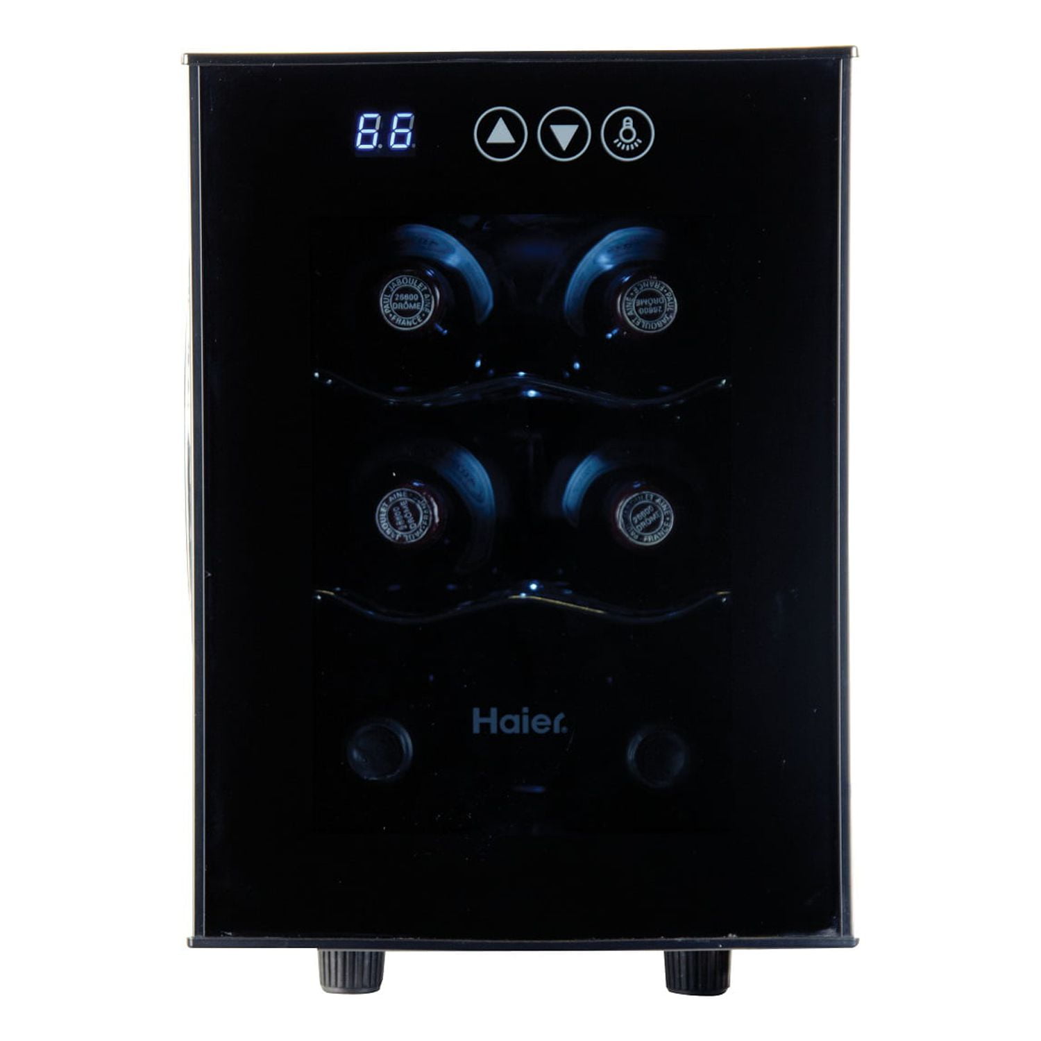 Haier HVTEC06ABS Thermoelectric 6Bottle Wine Cellar with Electronic