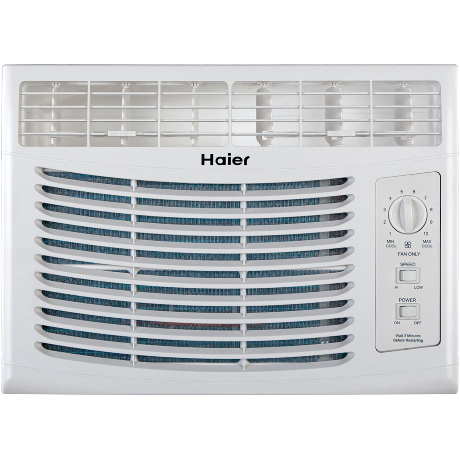 Haier HWF05XCL-L 5,000 BTU 115V Window-Mounted Air Conditioner with Mechanical Controls - image 1 of 5