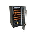 thumbnail image 1 of Haier HVCE15BBH - Wine cooler - width: 14.9 in - depth: 23.1 in - height: 34.3 in - black, 1 of 1