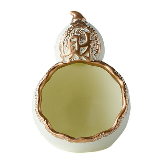 Haifle/Key Bowl For Entryway Table, Storage Candy Bowl, Home Decor Gift Decorative, Candy Bowl For Office-White-12.5x16.5cm