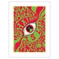 thumbnail image 1 of Haight is Love - Haight-Ashbury San Francisco - Summer of Love - Vintage Psychedelic Pop Art by Martin Jacobs c.1967 - Fine Art Matte Paper Print (Unframed) 18x24in, 1 of 4