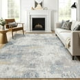 BERTHMEER Large Abstract Area Rug 8'x10' for Living Room,Contemporary