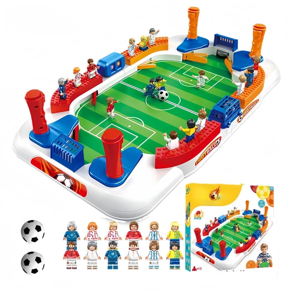 Haijiang Soccer Board Game for Kids, Foosball Table Toys for 3 4 5 6 7 8-12 Year, Perfect Birthday Sports Gift for Boys Girls, Interactive Sports Game for Indoor, Home Party, Family, Playroom, Travel