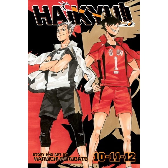 Pre-Owned Haikyu!! (3-in-1 Edition), Vol. 4: Includes vols. 10, 11 12