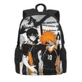 thumbnail image 1 of Haikyu Backpack, Large Capacity Daypack Book Bag For College Work, Durable Laptop Backpack, 16.5x12.6x5.5 Inch, 1 of 9