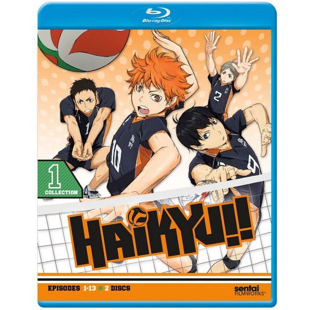 Haikyuu Haikyu Season 1 and 2 Limited Edition BluRay/DVD Premium Box Set OOP