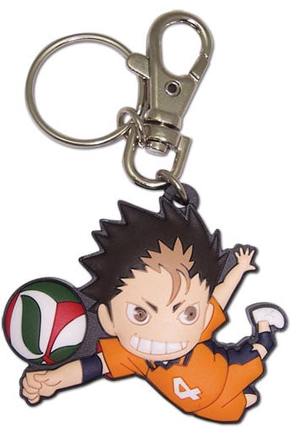 Great Eastern Entertainment Haikyuu Nishinoya Pvc Keychain