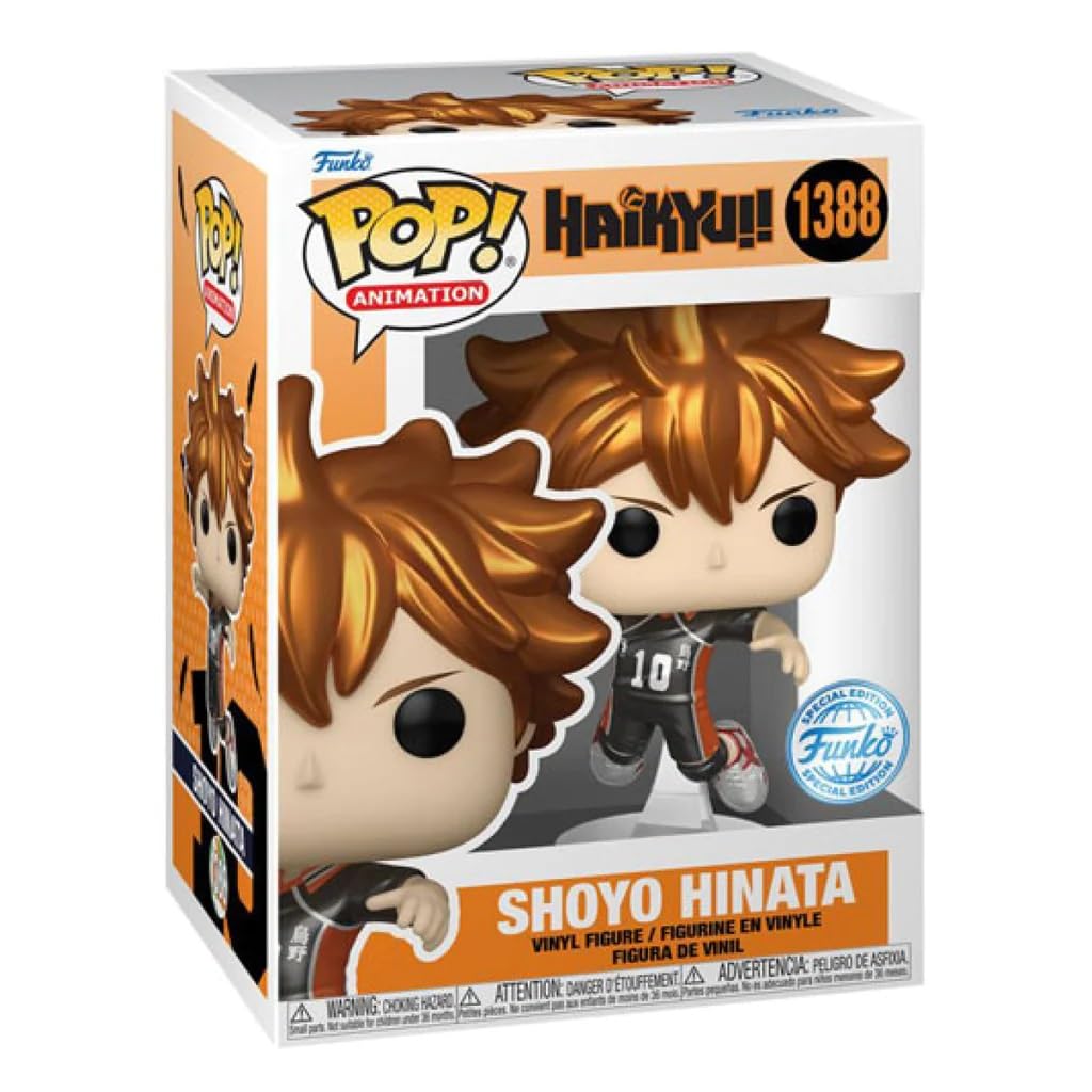 Haikyu Hinata Pop Vinyl Metallic Exclusive Walmart