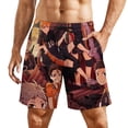 thumbnail image 1 of Haikyu!! Mens Board Shorts Summer Swim Trunks Quick Dry Beach Swimwear Bathing Suit Swim Shorts with Compression Liner And Pockets, 1 of 7