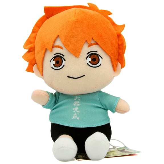 Shoyo Hinata Yojijukugo Shirt Sit - Haikyuu!! 7" S2 Plush (Great Eastern) 56605