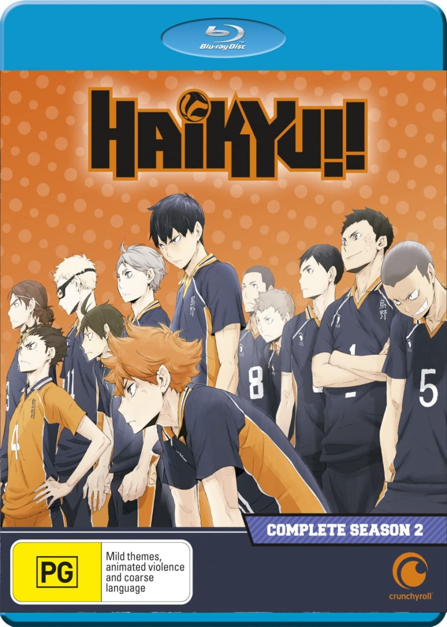 Haikyu!! (Season 2) ( Haikyuu!! ) [ NON-USA FORMAT, Blu-Ray, Reg.B