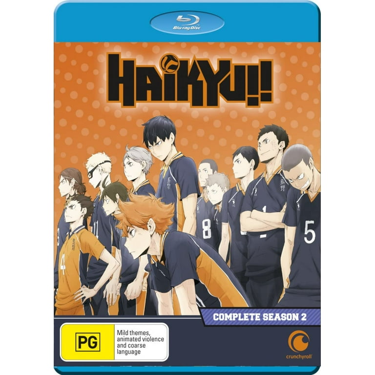 Haikyu!! (Season 2) ( Haikyuu!! ) [ NON-USA FORMAT, Blu-Ray, Reg.B Import -  Australia ] 