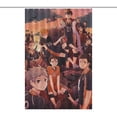 thumbnail image 1 of Haikyu!! Shower Curtain Waterproof Polyester Fabric Bathroom Curtain Decorative Set with 12 Hooks, 1 of 7