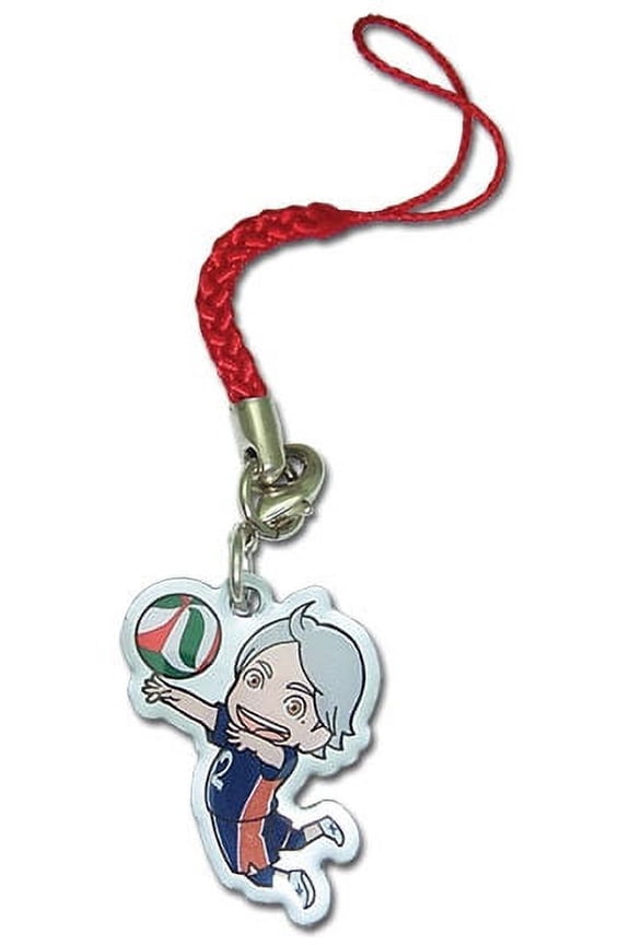 Cell Phone Charm - Haikyu!! - Sugawara Metal New Licensed ge17364