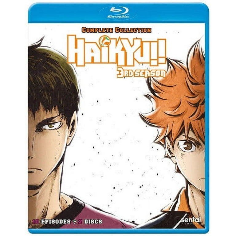 DVD Haikyuu!! / Haikyu!! Los Ases Del Vóley Temporada 3 Blu Ray