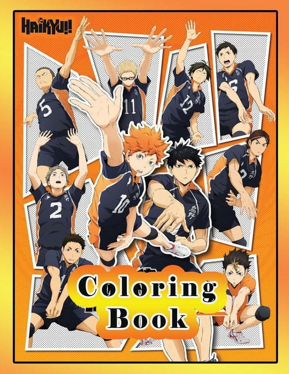 My favorite pages from recently bought Haikyuu Complete Illustration Book :  r/haikyuu