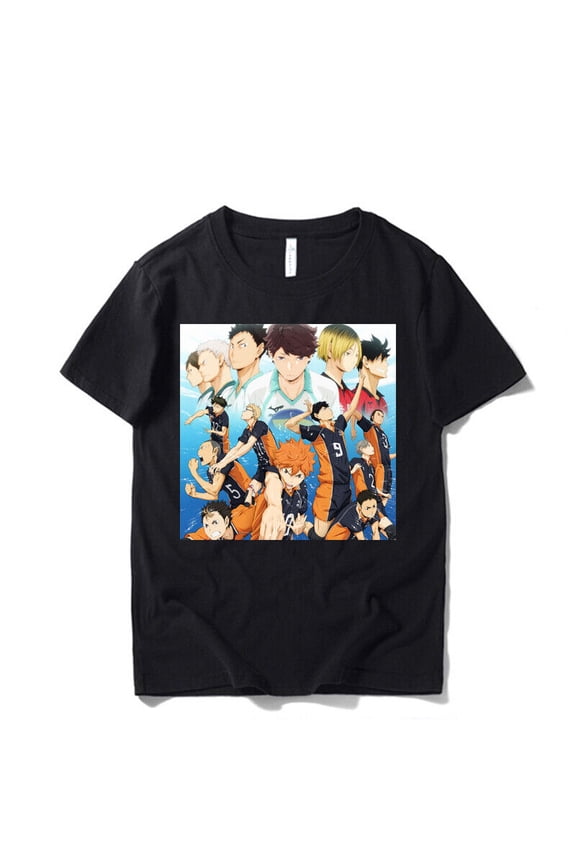 Haikyuu!! Hinata Shoyo Oikawa Tooru Printed Unisex T-Shirts 100% Cotton